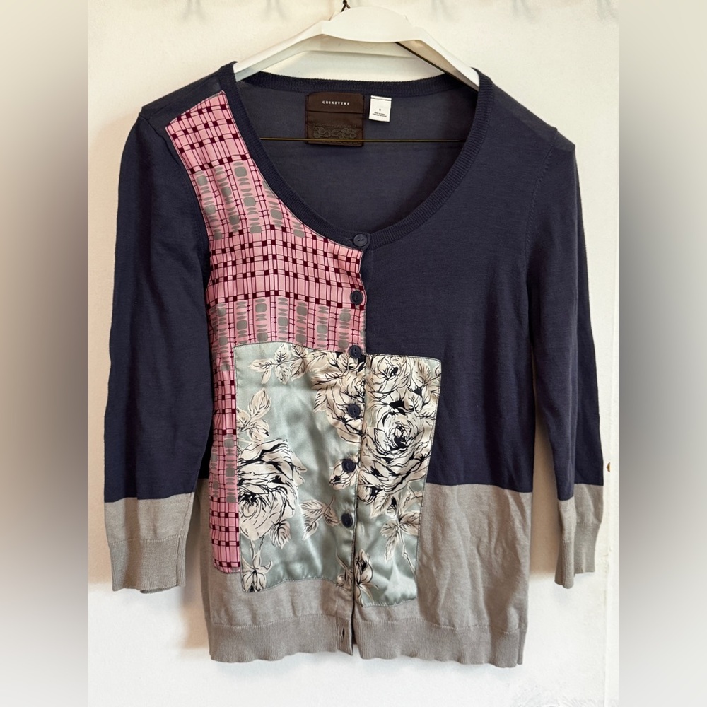 Guinevere Purple Knit Sweater